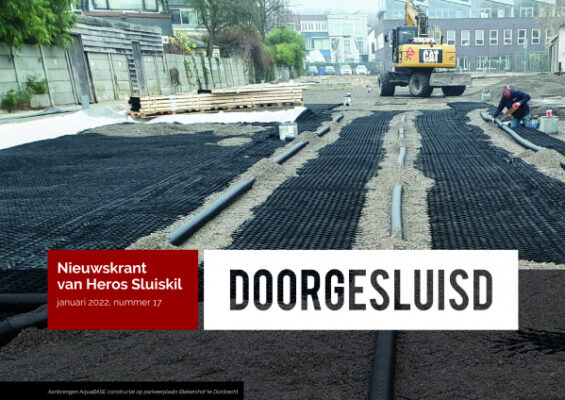 AquaBASE in het blad “DOORGESLUISD” van Heros Sluiskil